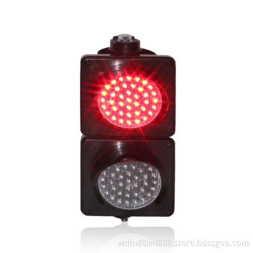 Intelligent  Red Green 100mm Led Traffic Light